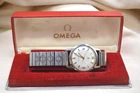 Vintage Omega Seamaster SS Mechanical Winding Wristwatch/ w Box *NO RESERVE
