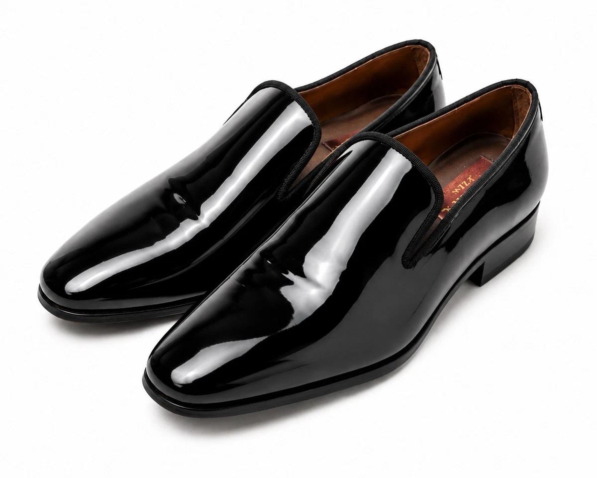 Mezlan Oxford Patent Leather Upper Dress Shoes for Men for 