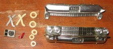 Johan 1962 Cadillac Fleetwood Stock Bumper Parts Lot Rear Chip 125 Jo-han 62 Johan 1962 Cadillac Fleetwood Stock Bumper Parts Lot Rear Chip 125 Jo-han 62