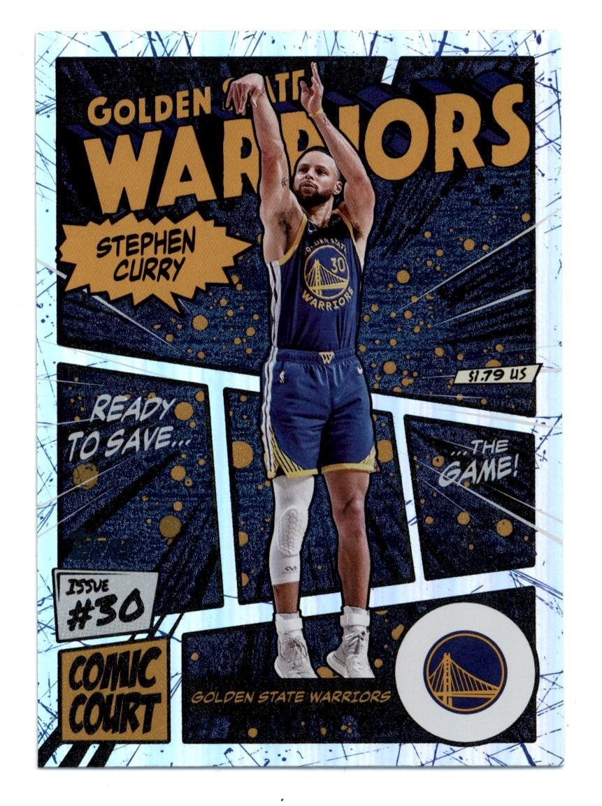 2025-26 Topps Basketball #CC-2 Stephen Curry Comic Court Case Hit SSP - Warriors