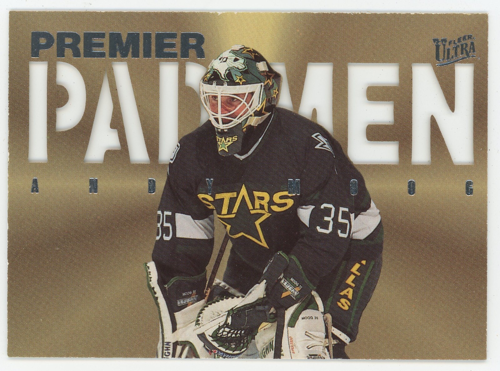 1995-96 Fleer Ultra Premier Pad Men Andy Moog #8