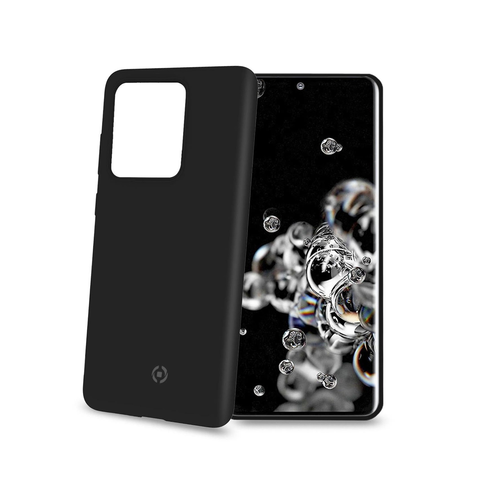 Celly Nero Sentire (Samsung Galaxy S20 Ultra), Cover Smartphone, - Immagine 2