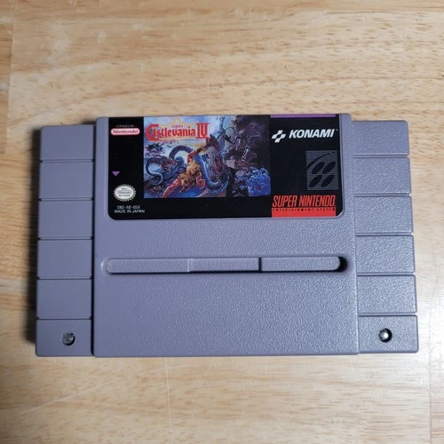Super Castlevania IV Super Nintendo Entertainment System SNES - Tested