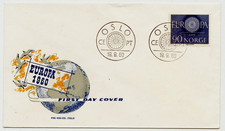 Norwegen 1960 Ersttagsbrief - Europa CEPT Michel Nr. 449