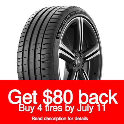 MICHELIN Pilot Sport 5 HL255/35R21XL 101Y (Quantity of 1)