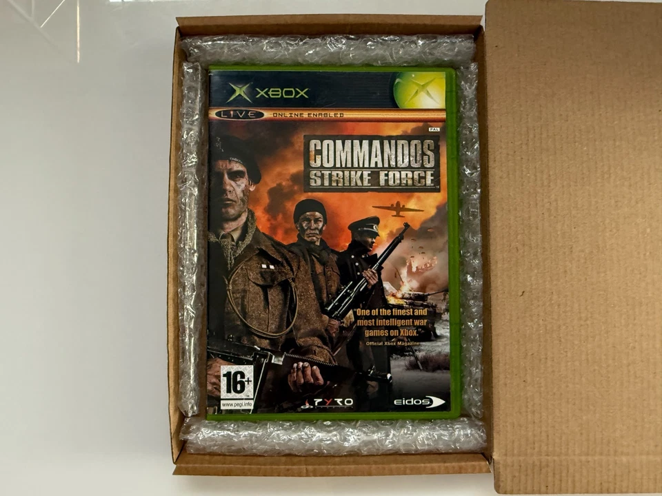 Commando's Strike Force XBOX - UK PAL VGC CIB - High Quality Packing - Tracked - Image 2 of 4