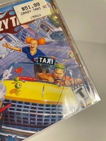 Crazy Taxi Sega Dreamcast New Factory Sealed Case Cracked
