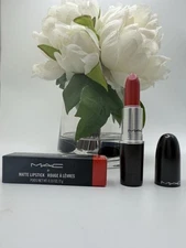 MAC Matte Lipstick 615 So Chaud  0.1oz/3g Full Size