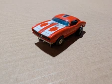 Aurora Tjet XLerator Bow Tie Camero HO Slot Car