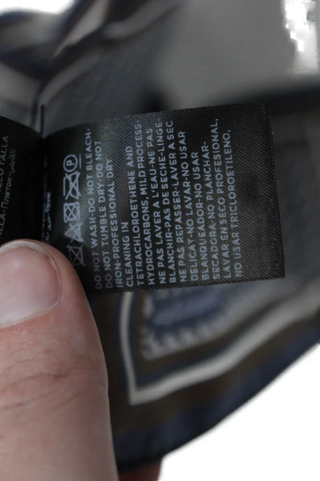 Ermenegildo Zegna Mens Silk Geometric Print Pocket Square Brown Size 12X12" - Image 4 of 4