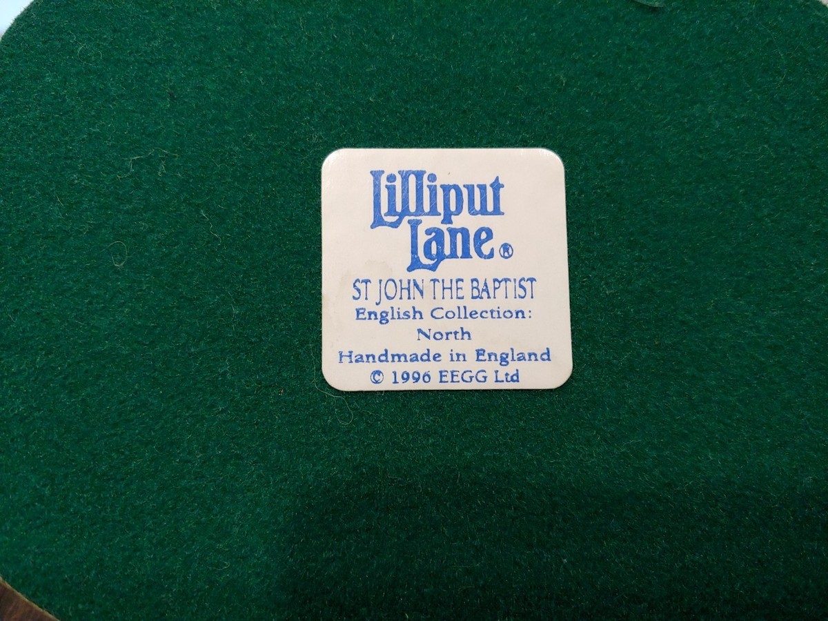 Lilliput Lane St. John The Baptist Church Excellent Condition No