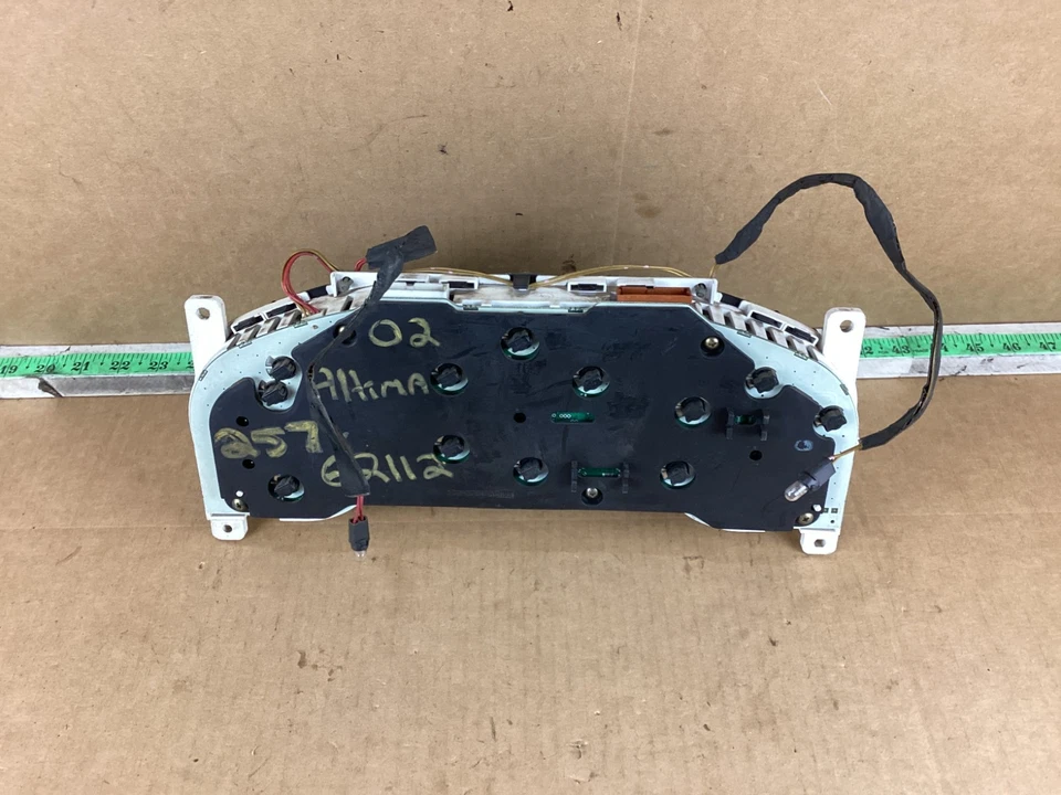 Cuadro de instrumentos velocímetro Nissan Altima 2002-2006 kilometraje desconocido Foto 4 de 4