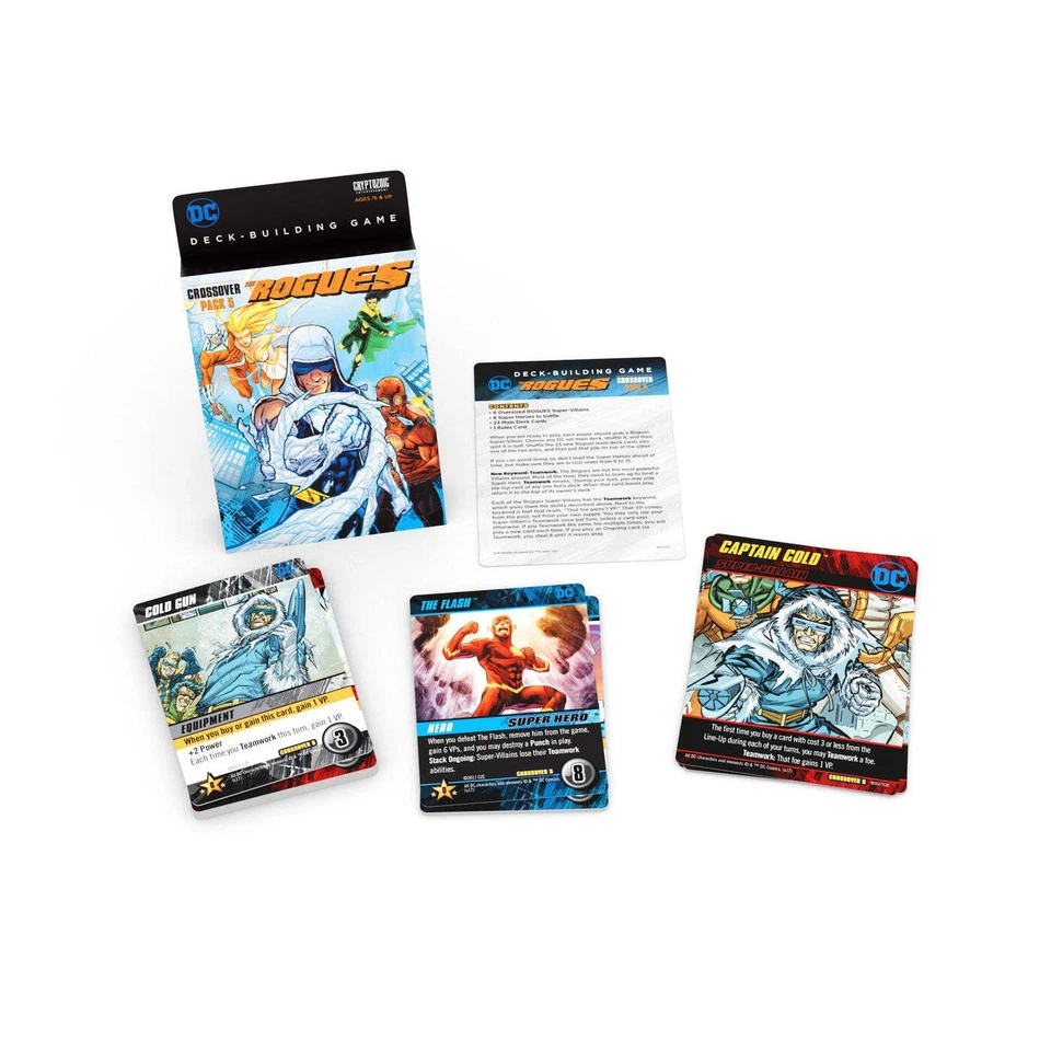 DC Comics Deck Building Game - The Rogues - Crossover Pack #05 - Expansion - Image 2 of 4