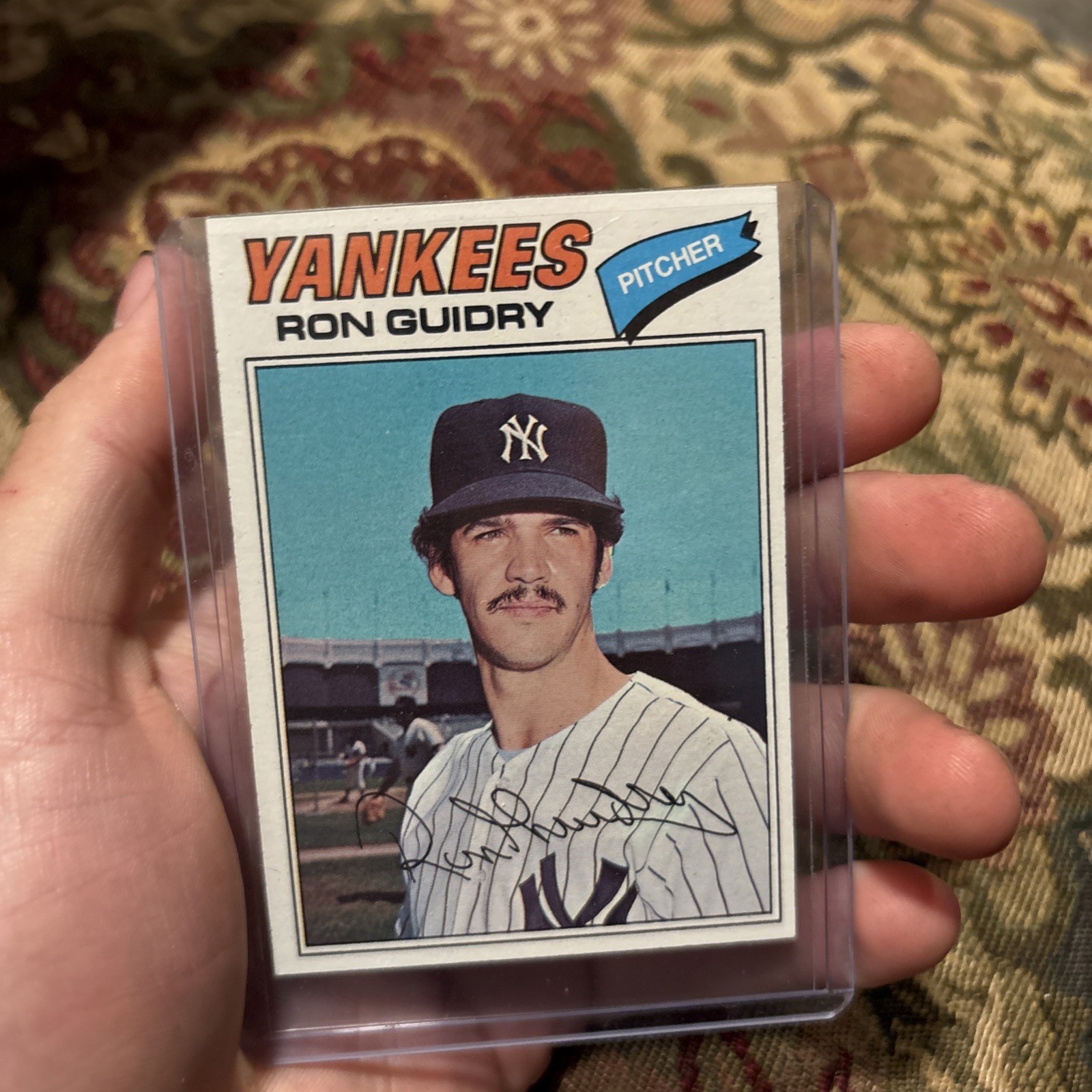 1977 Topps Burger King New York Yankees #11 Ron Guidry