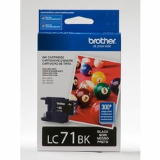 Brother International LC71BKS Black Ink Cartridge