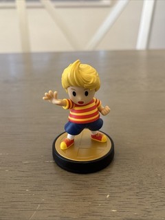 Nintendo Super Smash Bros Series Lucas amiibo Figure USED OUT OF BOX