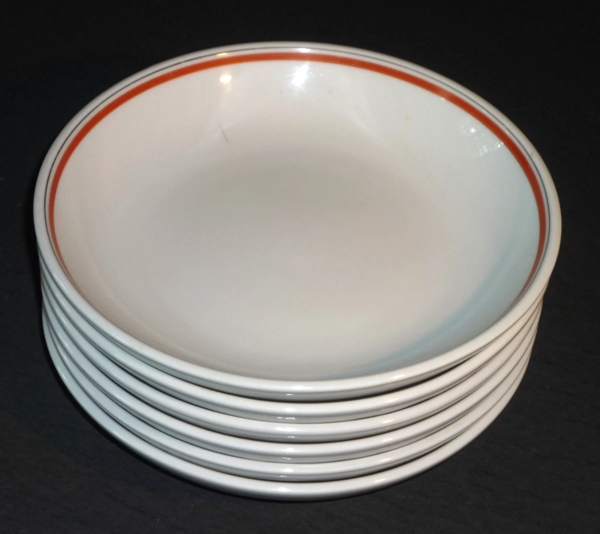 Vintage Porcelaine D'auteuil Fruit or Cheese Plates