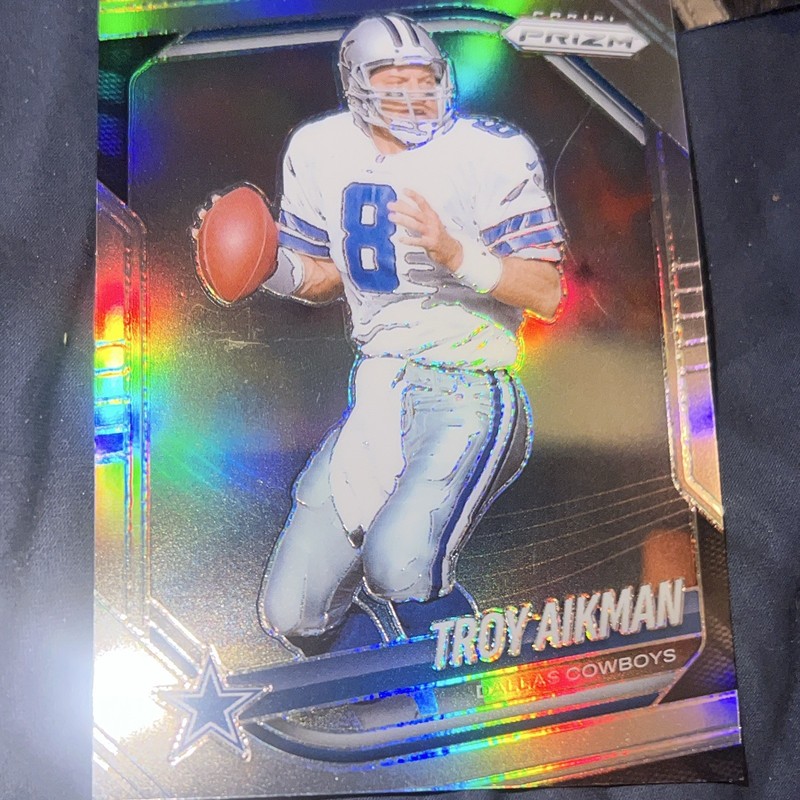 Panini 2025 Prizm Troy Aikman #179 Dallas Cowboys NFL Parallel/Variety