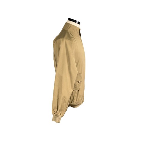 Giacca Harrington Izod Lacoste uomo beige fodera media a quadri vintage anni 80 - Foto 4 di 14