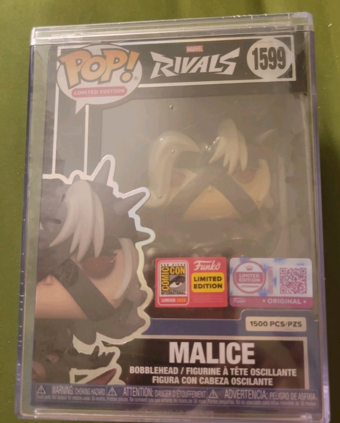 Funko Pop Marvel Rivals Malice 1500 SDCC 2026 LEGENDARY