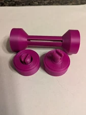 35mm To 120 Adapters Purple Color With Take Up Spool