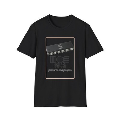 MOS 6502 microprocessor computer engineering humor vintage T-Shirt