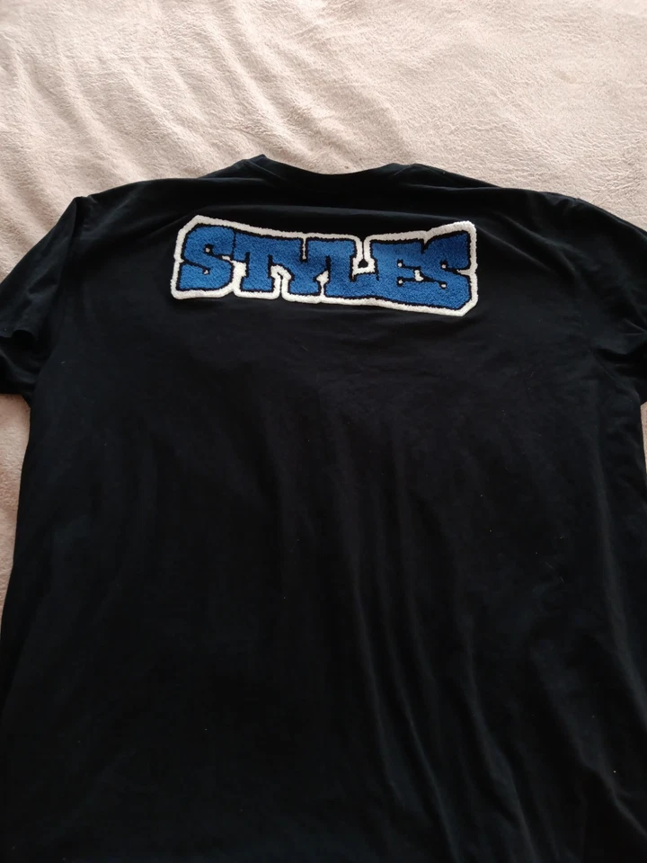 Rare AJ Styles WWE TShirt With Patches  Size 2xL  Color Black - Image 3 of 4