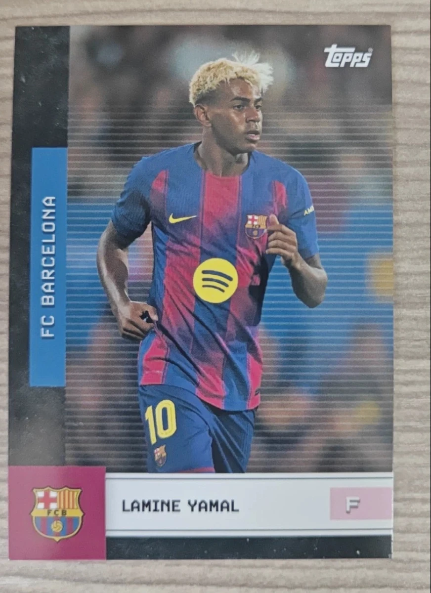 2025-26 Topps FC Barcelona Team Set - Lamine Yamal #14 for sale | eBay
