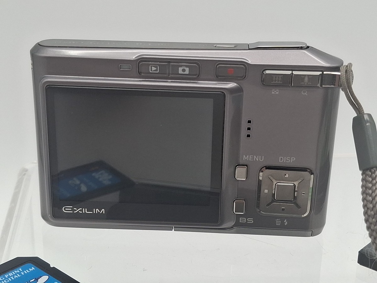まさや CASIO カシオ EXILIM EX-S500 グレー Casio EXILIM EX-S500 5.0MP Digital Camera - Gray for sale online