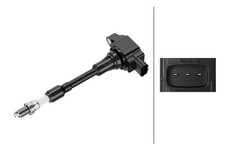 HELLA Zündspule 5DA 193 175-851 für NISSAN RENAULT INFINITI