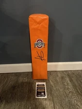 CRIS CARTER SIGNED OHIO STATE BUCKEYES TOUCHDOWN PYLON JSA COA AUTO OSU