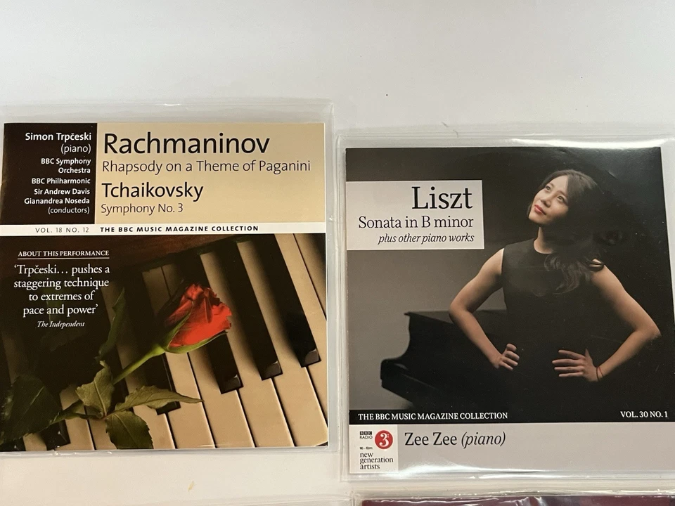 BIG Lot of 12 Classical Music CDs BBC Music Tchaikovsky DISCS ARE MINT No cases - Image 3 of 4