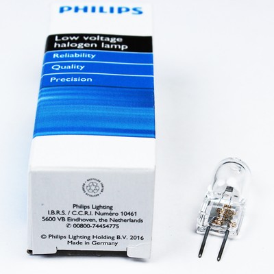 1PC PHILIPS 5761 PROJECTION LAMP TYPE 6V30W G4 Shadowless Bulb Microscope light