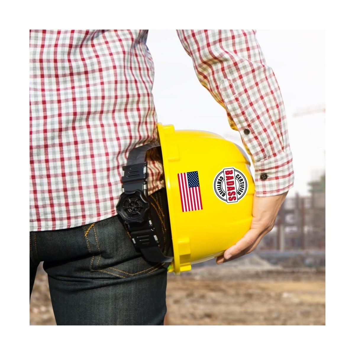 123 PCS Hard Hat Stickers (Dirty) For Tool Box, Helmet, Funny Stickers For Adults, Prank Meme Vinyl And Waterproof Decals For Mechanics, Electricians