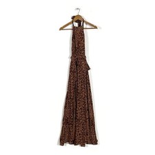 Reformation Andee Maxi Dress Leopard Women's 6P