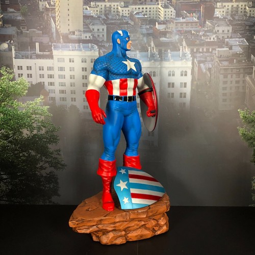 IKON COLLECTABLES - CAPTAIN AMERICA w/INTERCHANGEABLE SHIELD 1/6TH SCALE STATUE - Picture 17 of 24