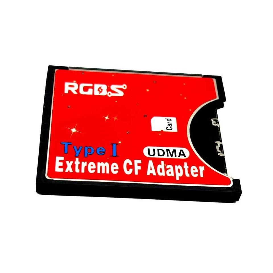 High Speed SD to CF Card Type I Adapter Support SDHC/SDXC to 16/32/64/128 GB - Image 2 of 4