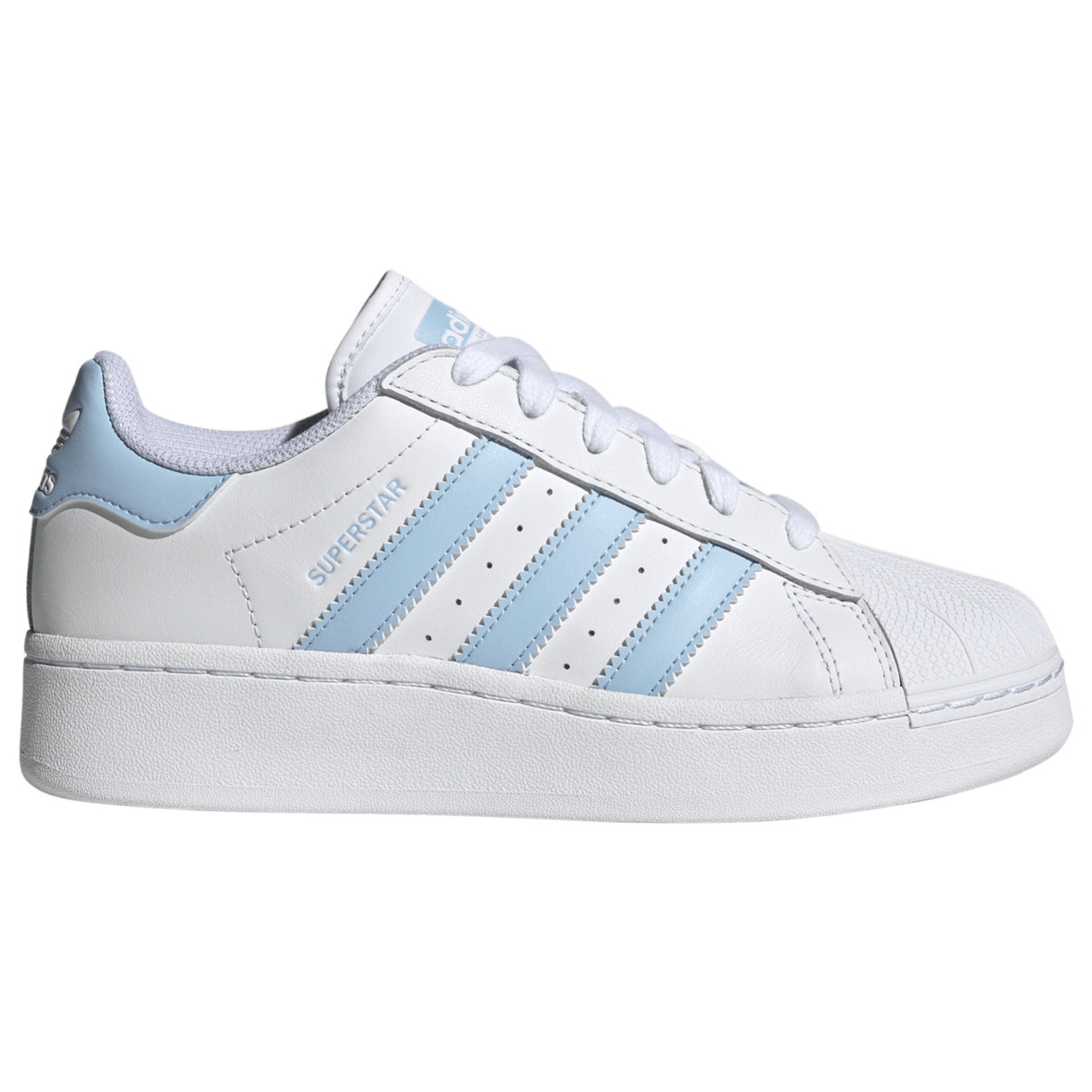 Adidas Originals Superstar XLG W White Clear Sky Women's Casual Shoes
