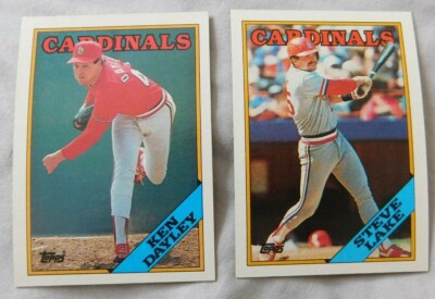 1988 Topps St. Louis Cardinals Baseball Card Pick one