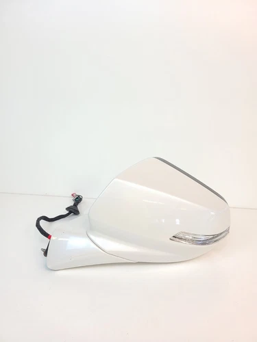 2020-2024 CADILLAC XT6 FRONT LEFT VIEW SIDE MIRROR 140X WHITE PEARL OEM 