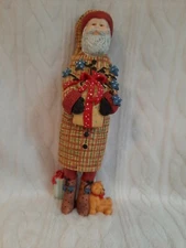 Vintage Lang & Wise Classic Santa With Gifts. Vintage 7" Decoration #3