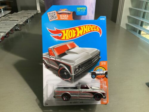HOT WHEELS ZAMAC '67 CHEVY C10 HOT TRUCKS