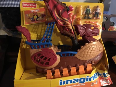imaginext serpent pirate ship