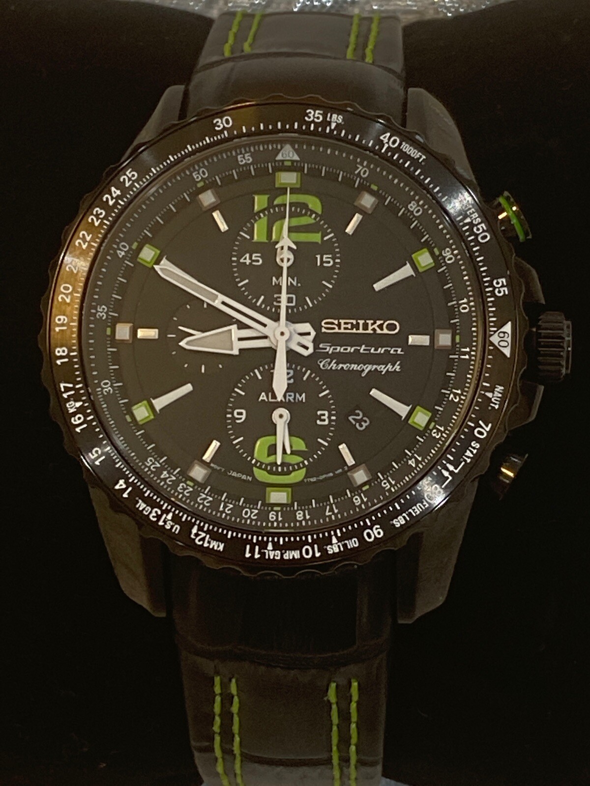 seiko sportura aviator