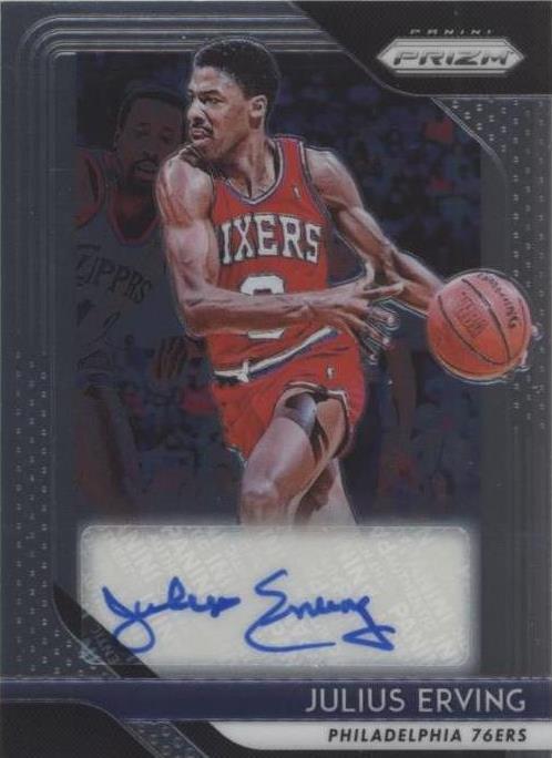 Panini Philadelphia 76ers Basketball Julius Erving Sports Trading