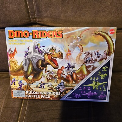 Dino Riders Rulon Warriors Battle Pack Entertainment Earth Exclusive | eBay