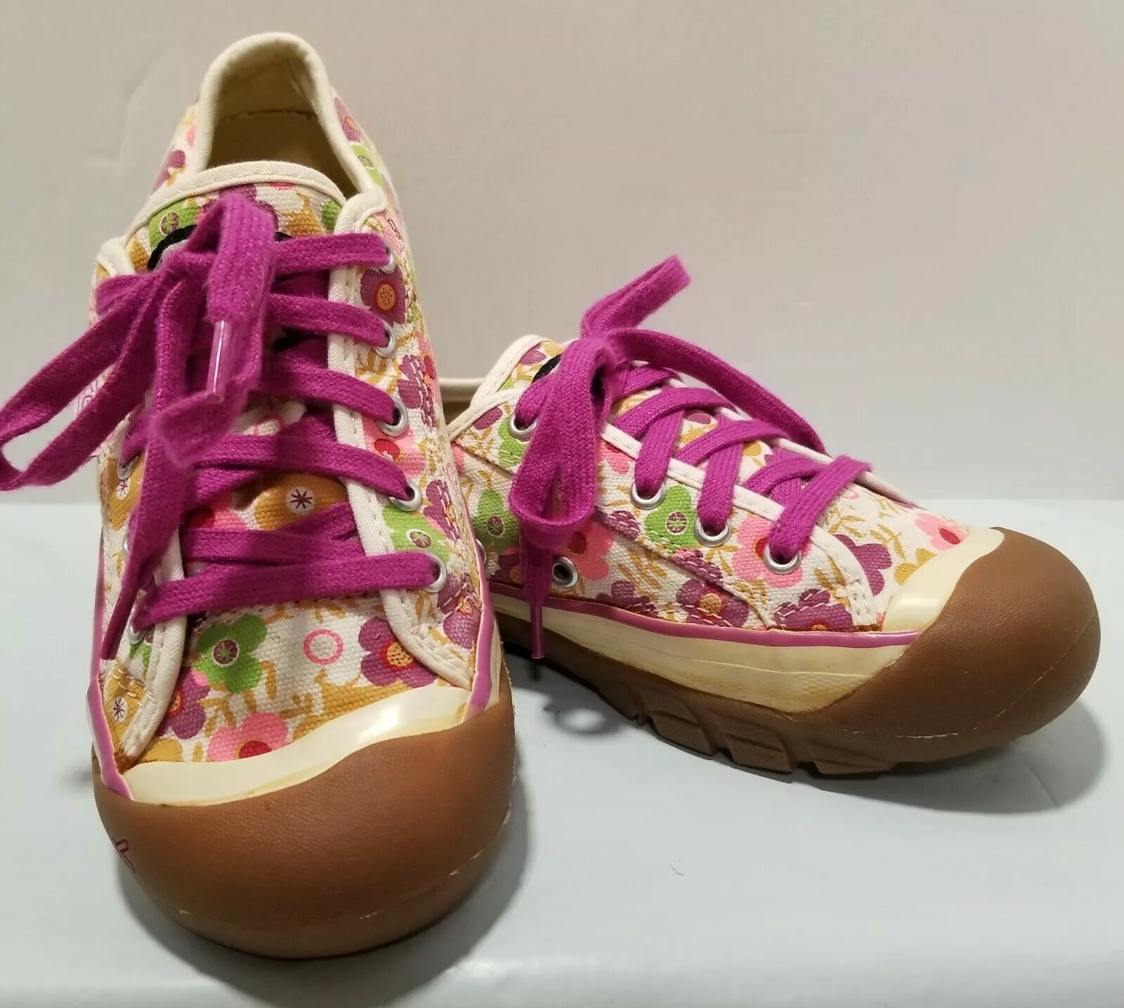 Sneaker Keen Coronado II Vulcanizzata Bambina Taglia 4M Multicolore Floreale Moda