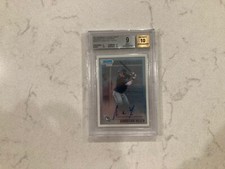 2010 Bowman Chrome CHRISTIAN YELICH #BDPP78 1st Bowman AUTO Beckett 9 - MINT 10