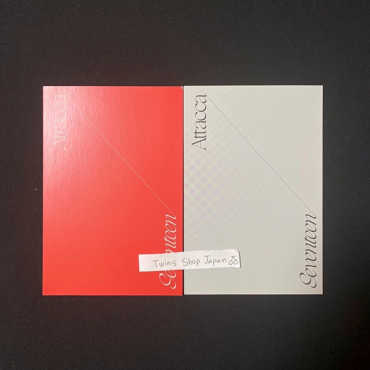 【1159】SEVENTEEN attacca beatroad ウォヌ SEVENTEEN 9th mini album attacca carat ver. Wonwoo set +