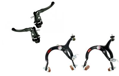 DIA COMPE OLD SCHOOL BMX TECH 3 MX121 LEVERS With MX1000 Brakes Set F/R Balck